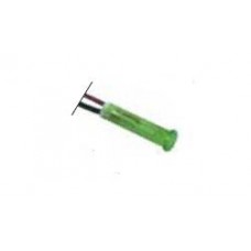 Lampa de semnalizare,Ø6mm, 24V,culoare:verde #359284